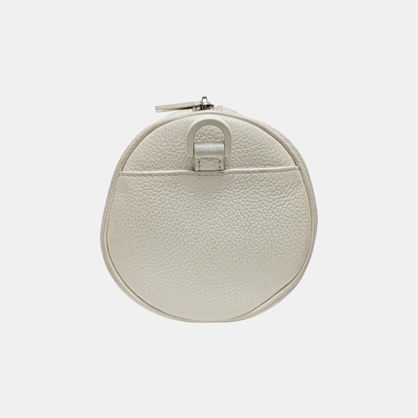 Calfskin Shoulder Bag White