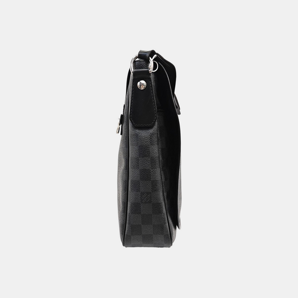 DANIEL Damier Graphite Coated Canvas Gray