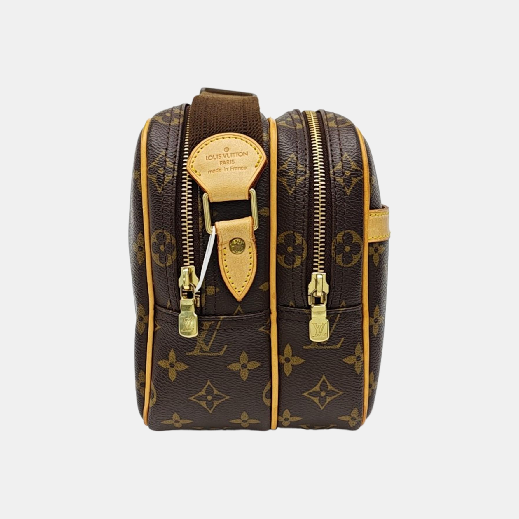 REPORTER PM Monogram Coated Canvas Brown