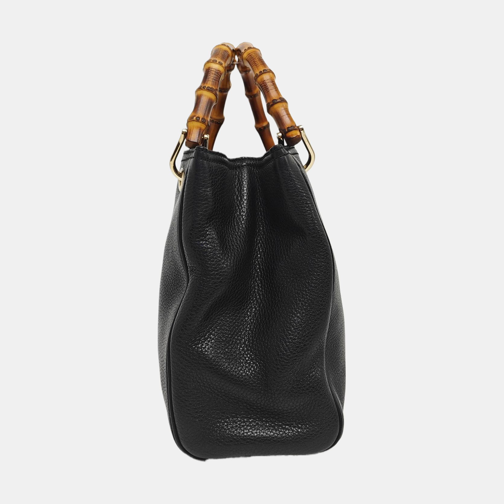 Bamboo 1947 Medium Calfskin Black