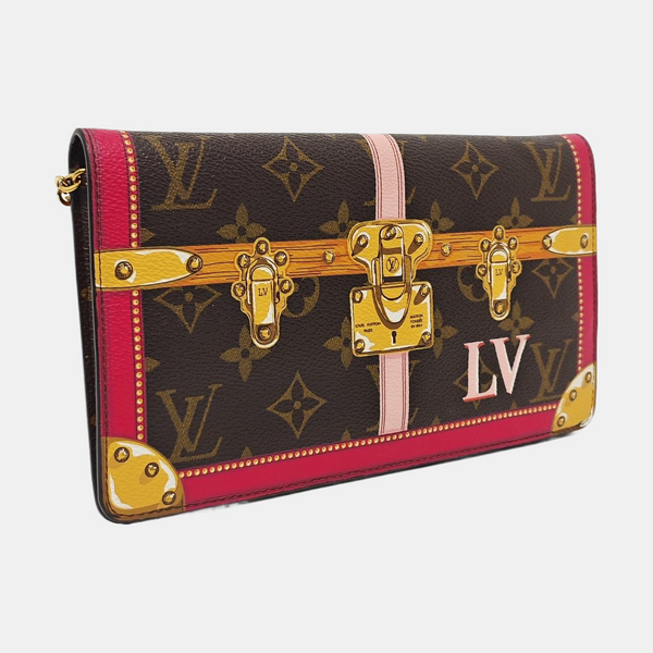 WEEK-END Monogram Coated Canvas Brown