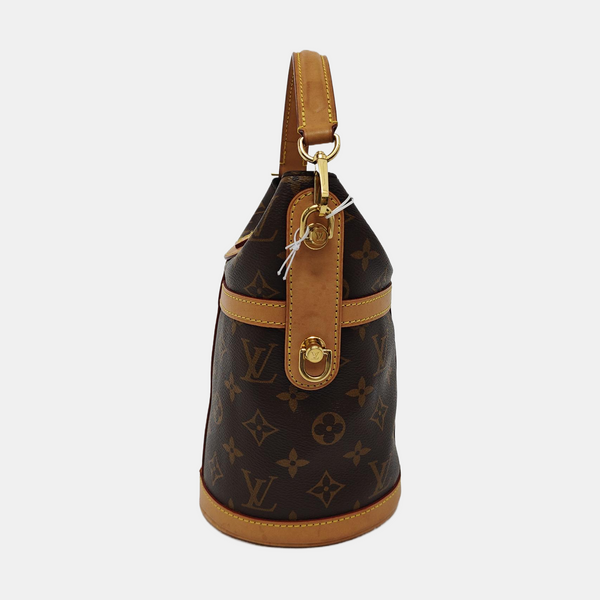 DUFFLE Monogram Coated Canvas Brown