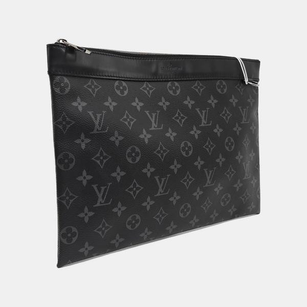DISCOVERY Monogram Coated Canvas Black