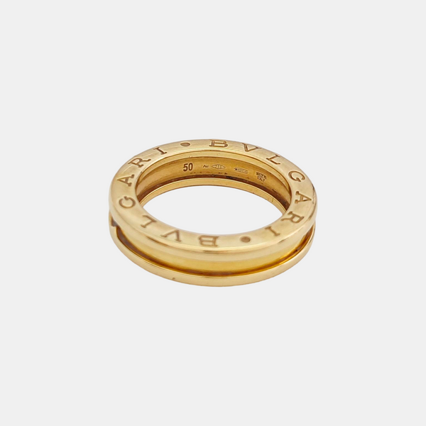 B.ZERO1 18k Gold Ring EU 50