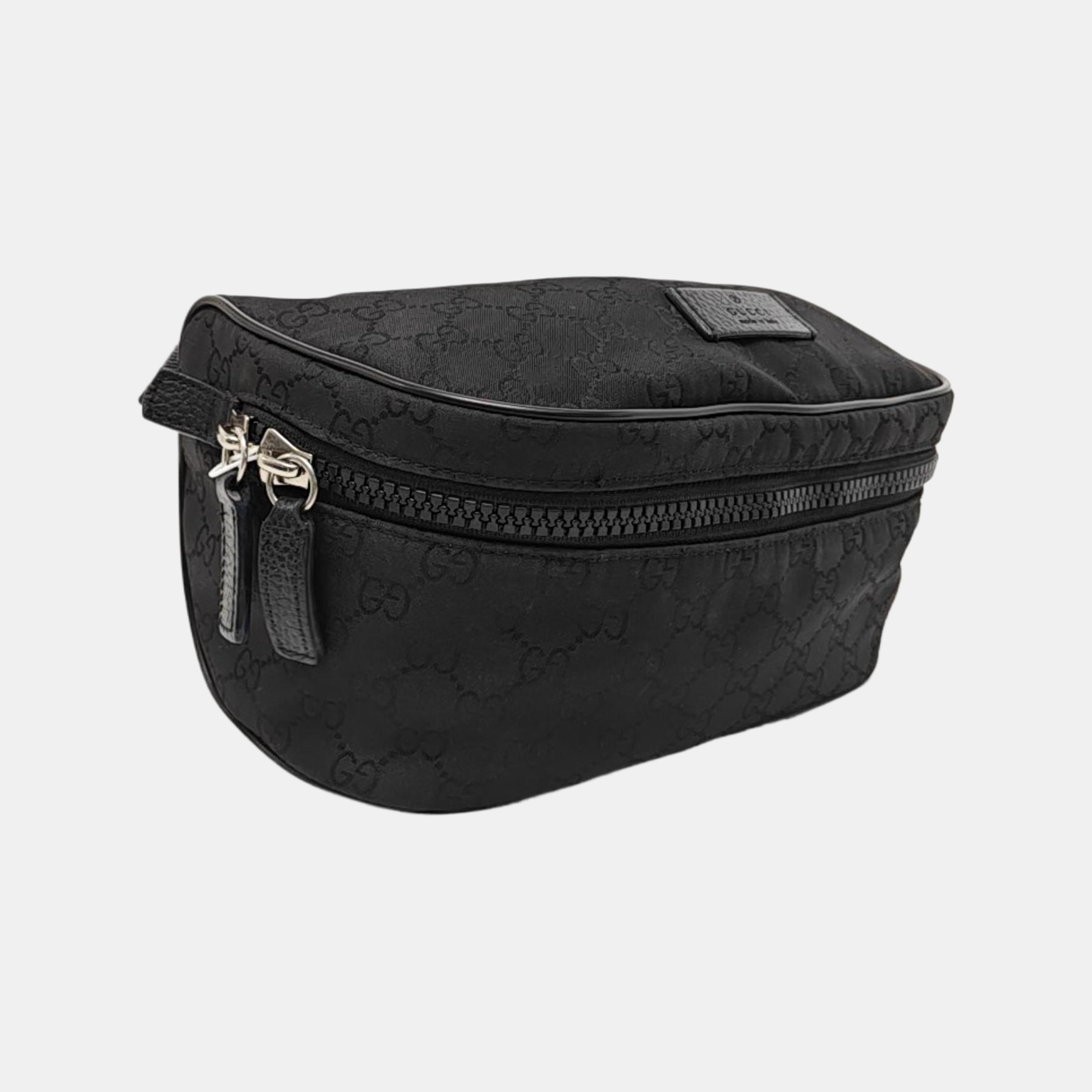 GG Imprime Monogram Canvas Black