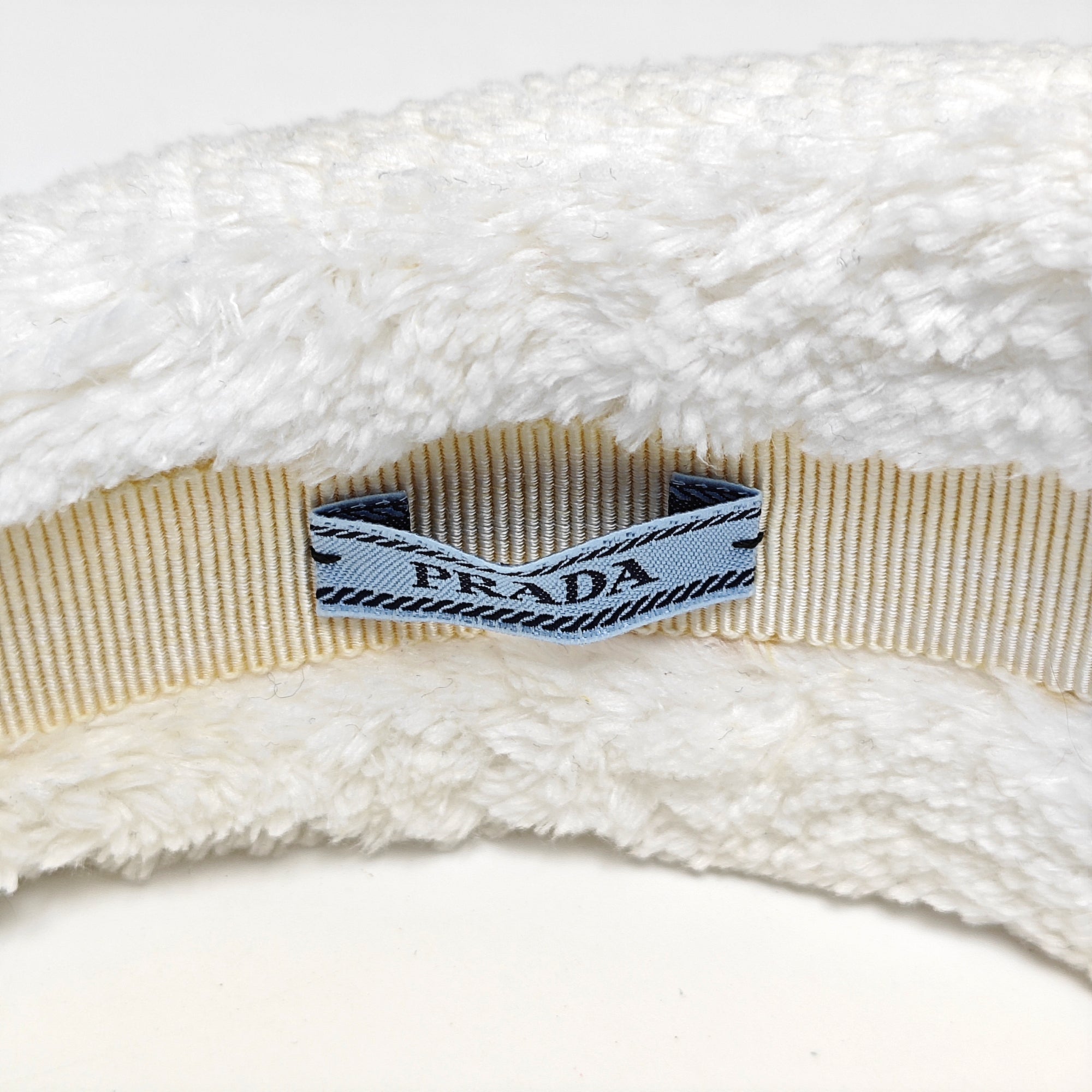 Fabric Hairband White