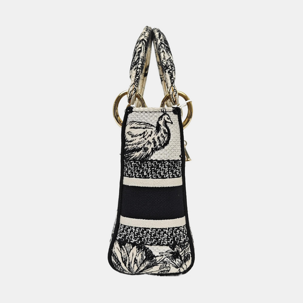 Lady Dior Mini Canvas Multicolor
