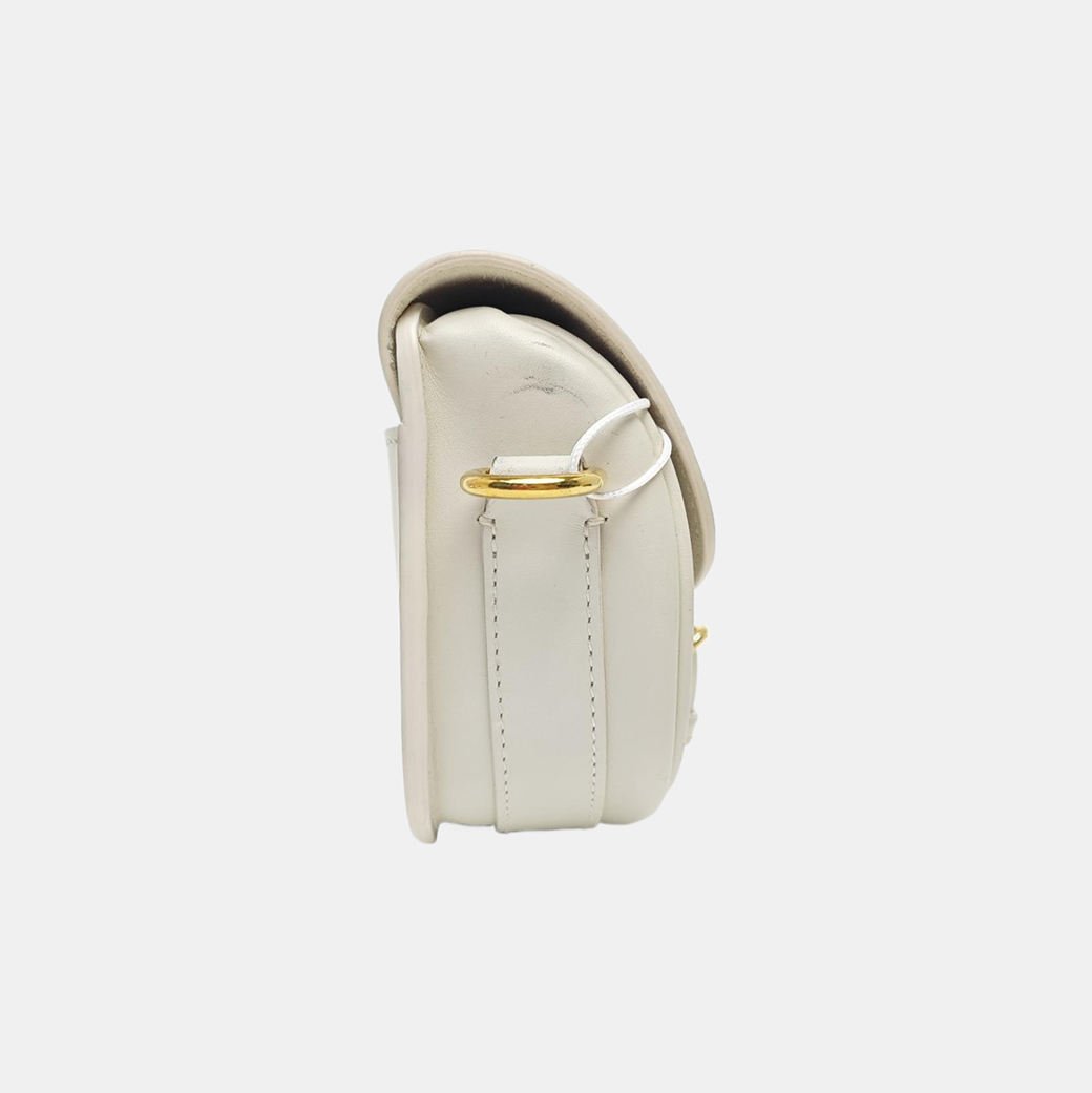 Bobby Medium Calfskin White