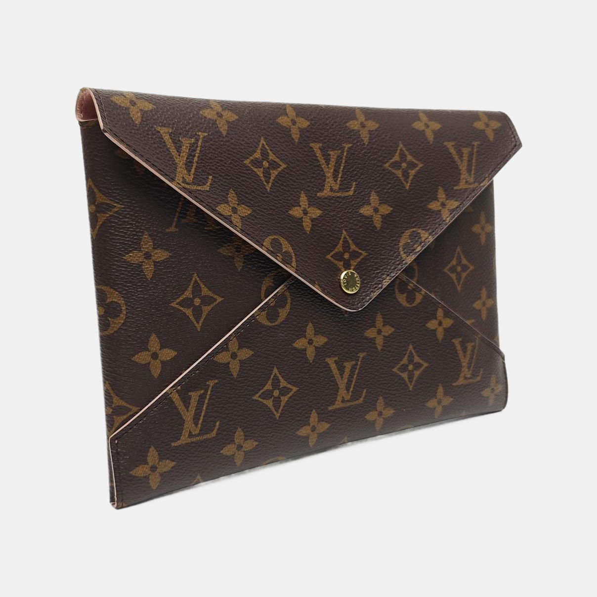 KIRIGAMI Monogram Coated Canvas Brown