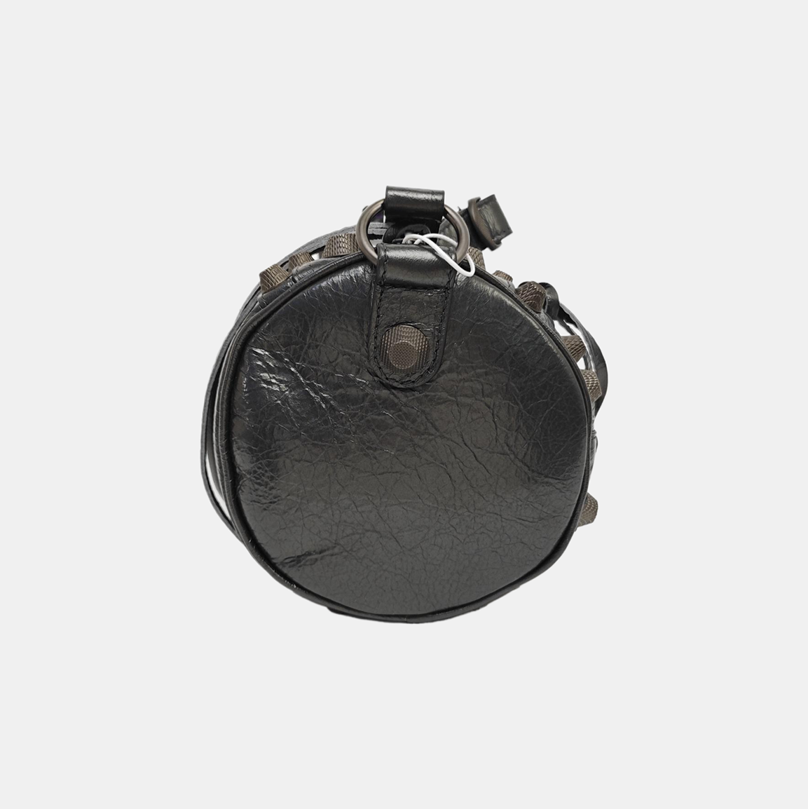 Le Cagole Small Lambskin Gray
