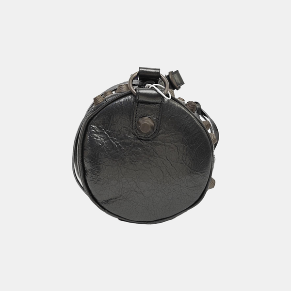 Le Cagole Small Lambskin Gray