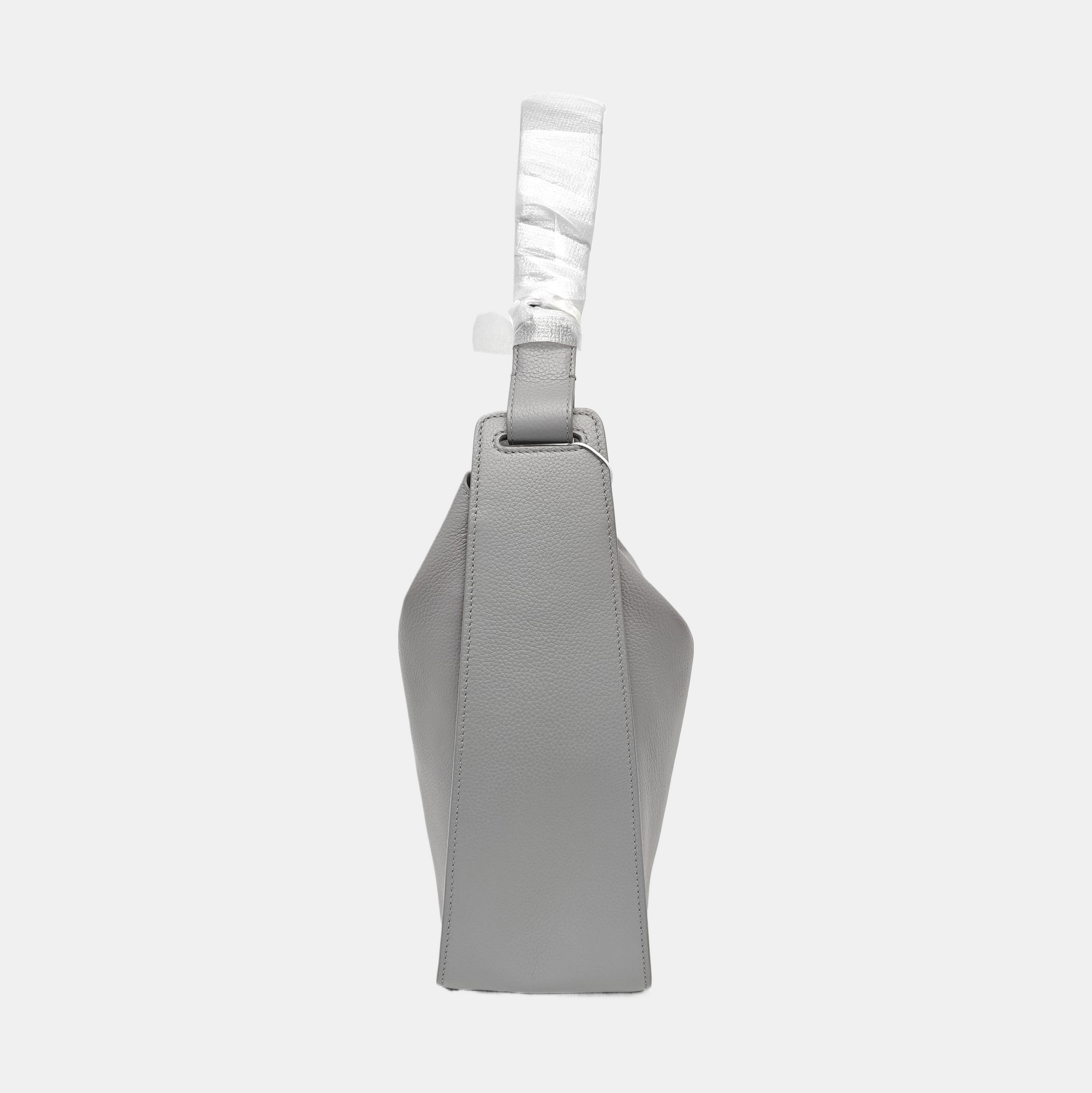 Calfskin Shoulder Bag Gray