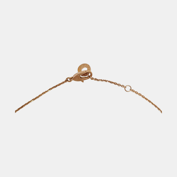 DIVAS' DREAM 18k Rose Gold Green Necklace