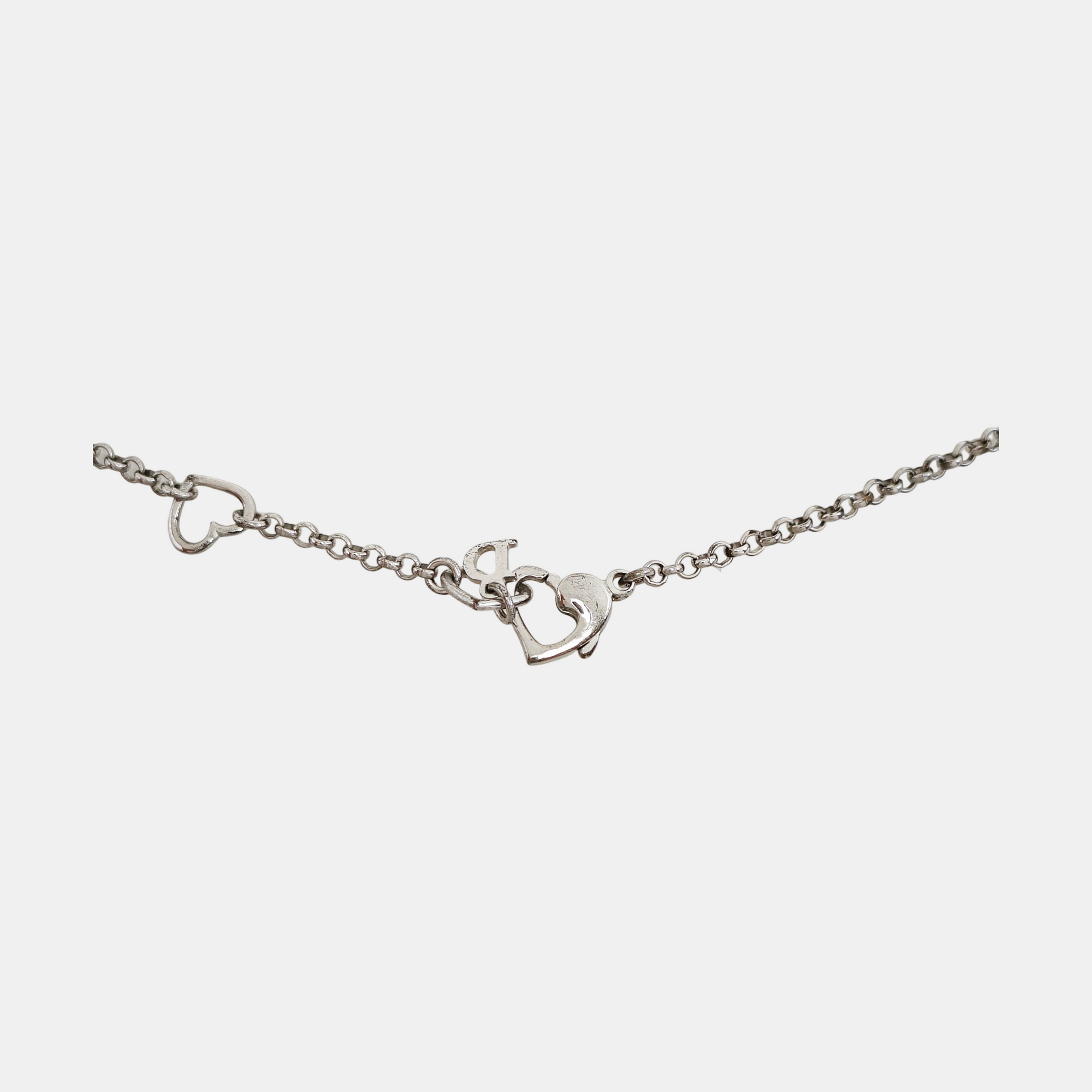 CD Swing Metal Silver Necklace