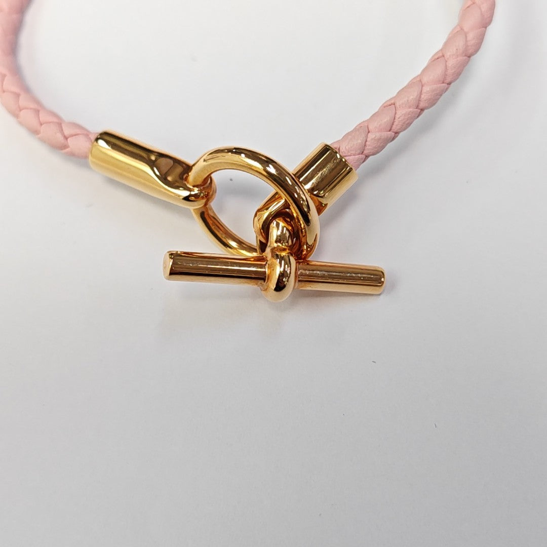Glenan Fabric Pink Bangle