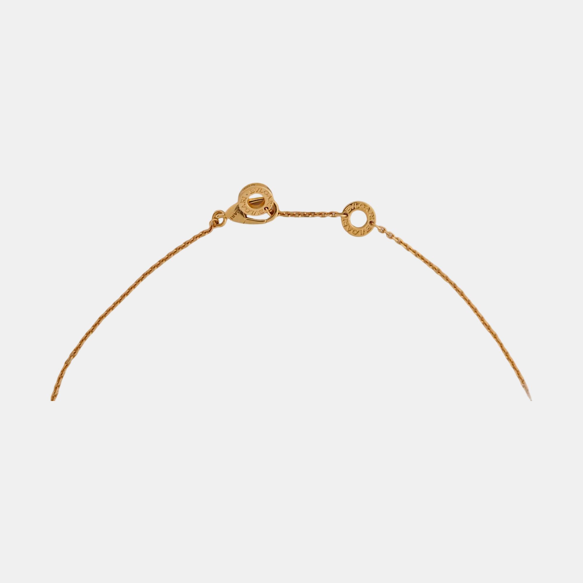 DIVAS' DREAM 18k Rose Gold Green Necklace