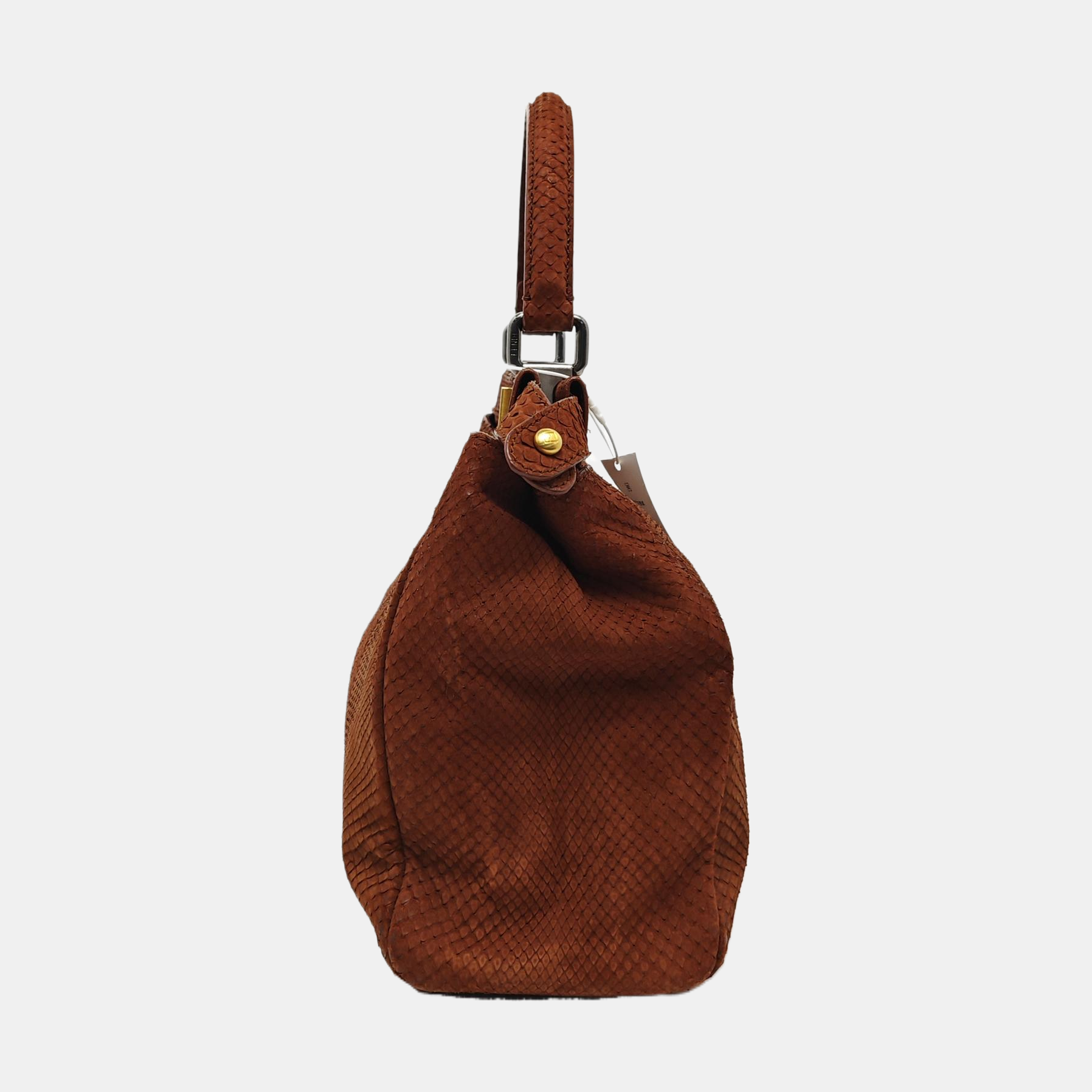 Peekaboo Medium Python Brown