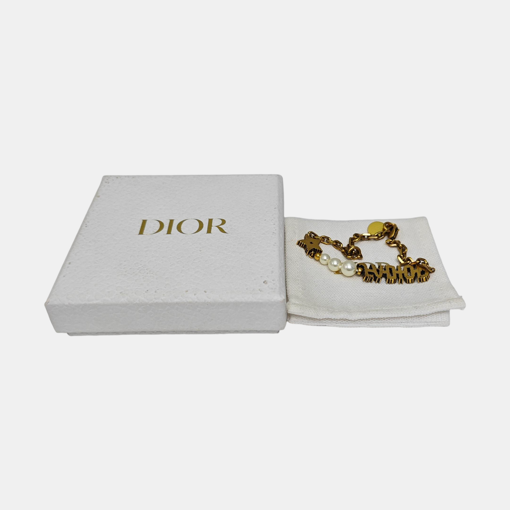 J'adior Metal Gold Bracelet