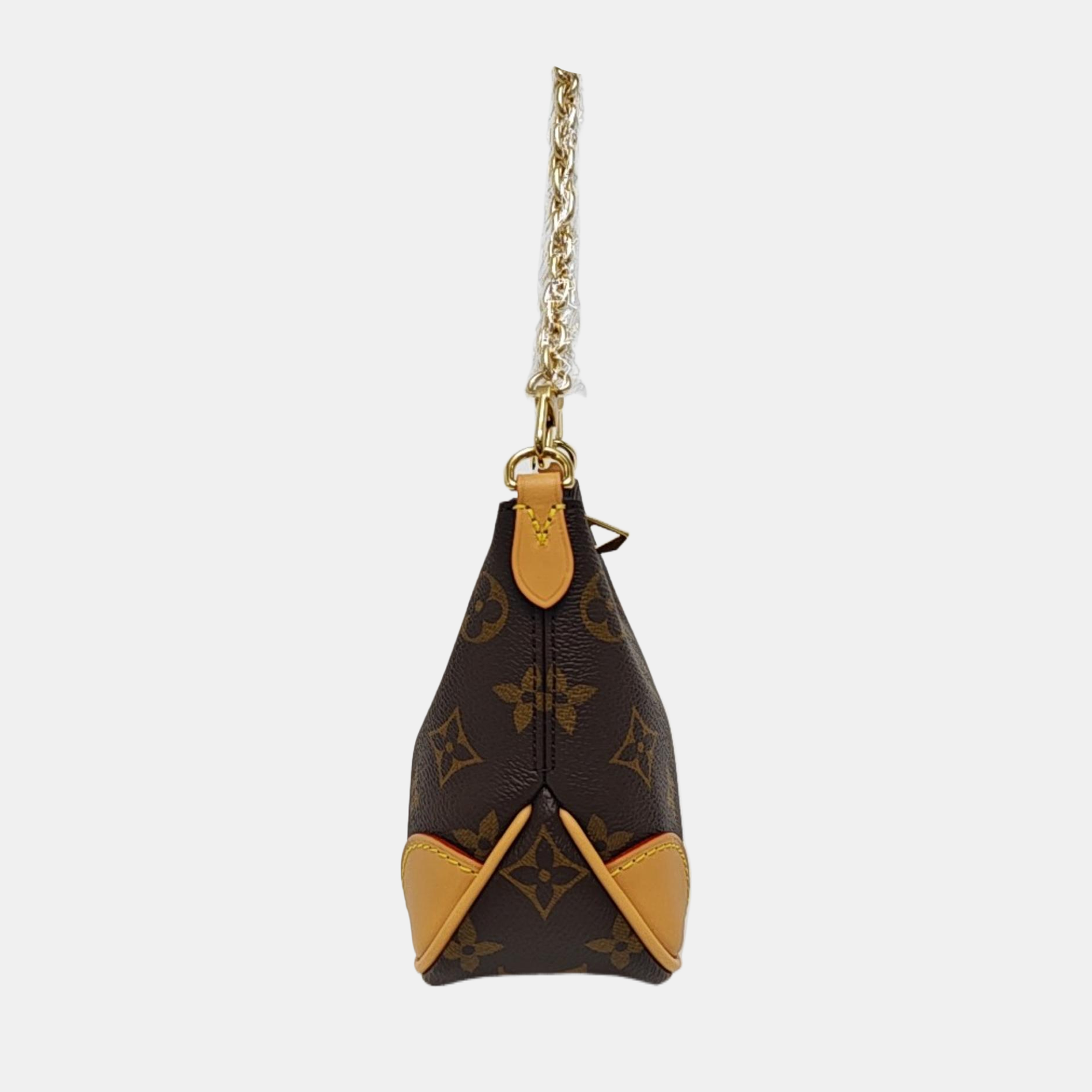 BOULOGNE Nano Monogram Coated Canvas Brown