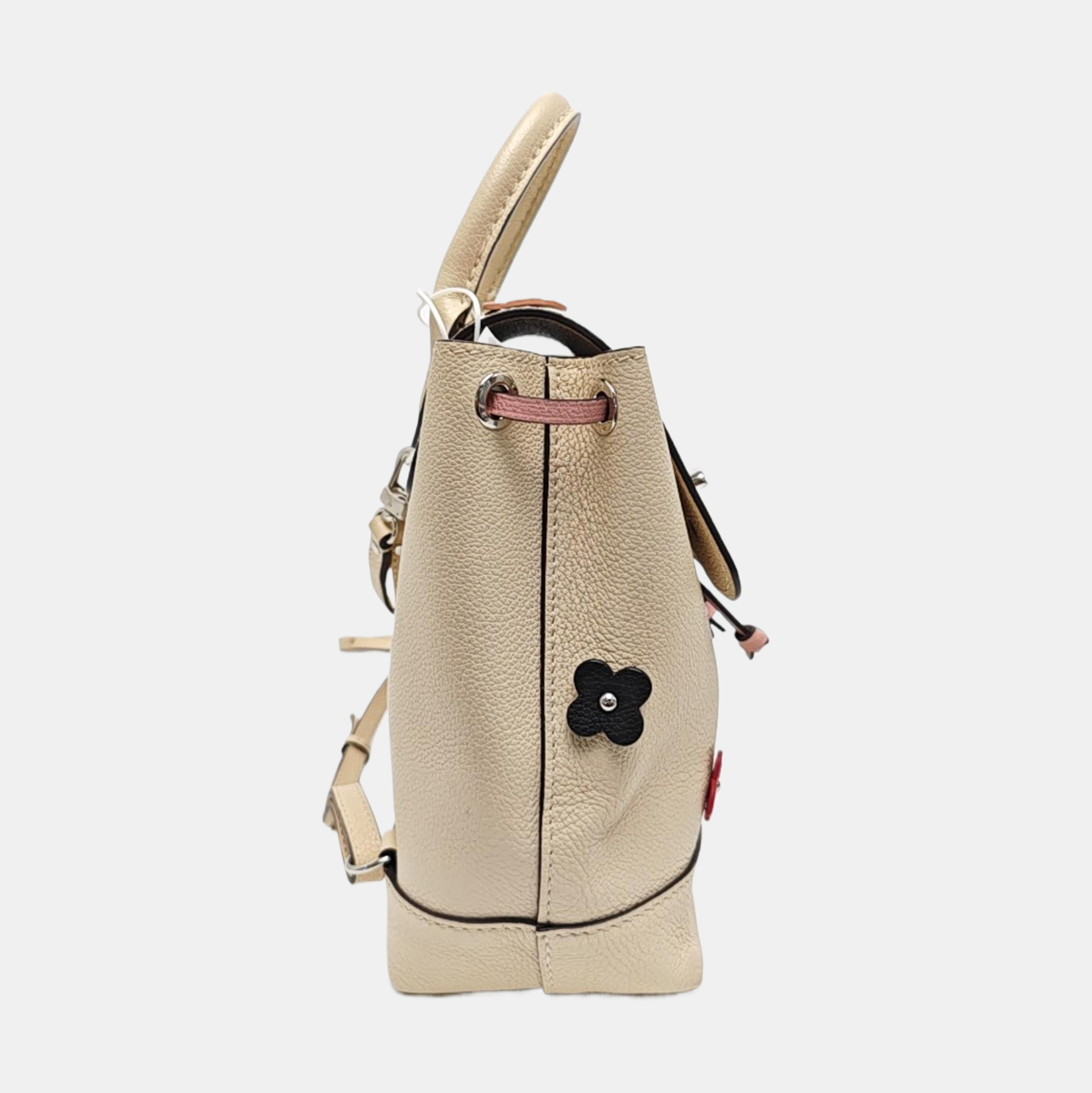 LOCKME Mini Calfskin Beige