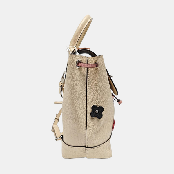 LOCKME Mini Calfskin Beige
