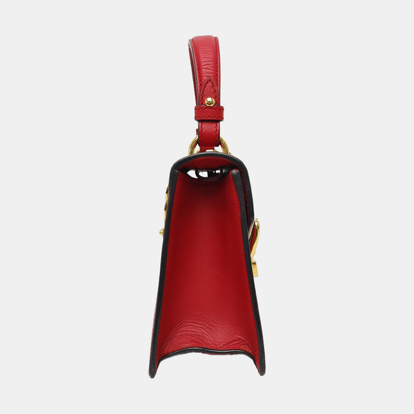 Sylvie Mini Calfskin Red