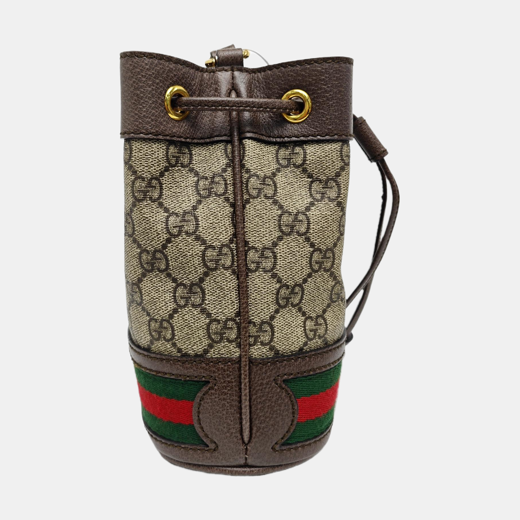 Ophidia Mini Monogram Coated Canvas Beige