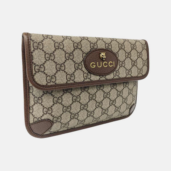 Neo Vintage Monogram Coated Canvas Beige
