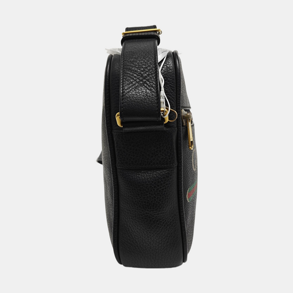 Print Calfskin Black