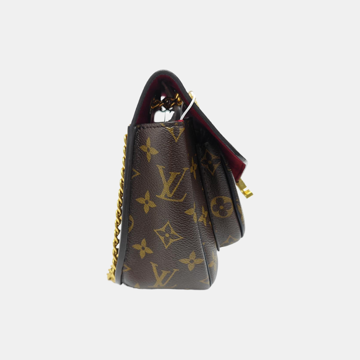 PASSY Monogram Coated Canvas Brown