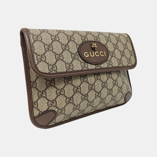 Neo Vintage Monogram Coated Canvas Beige