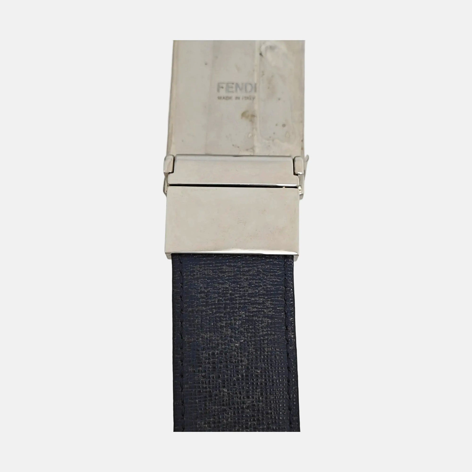 Leather Belt Gray