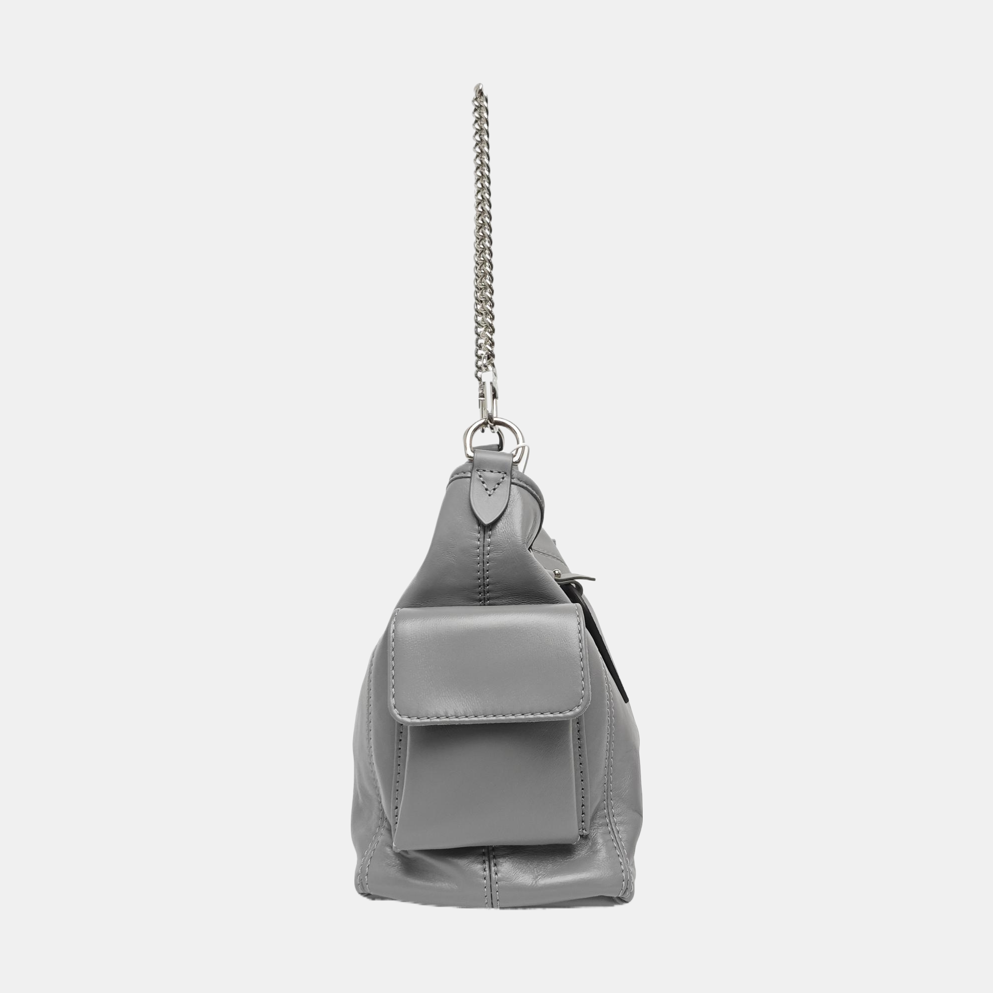 CARRYALL Small Lambskin Gray
