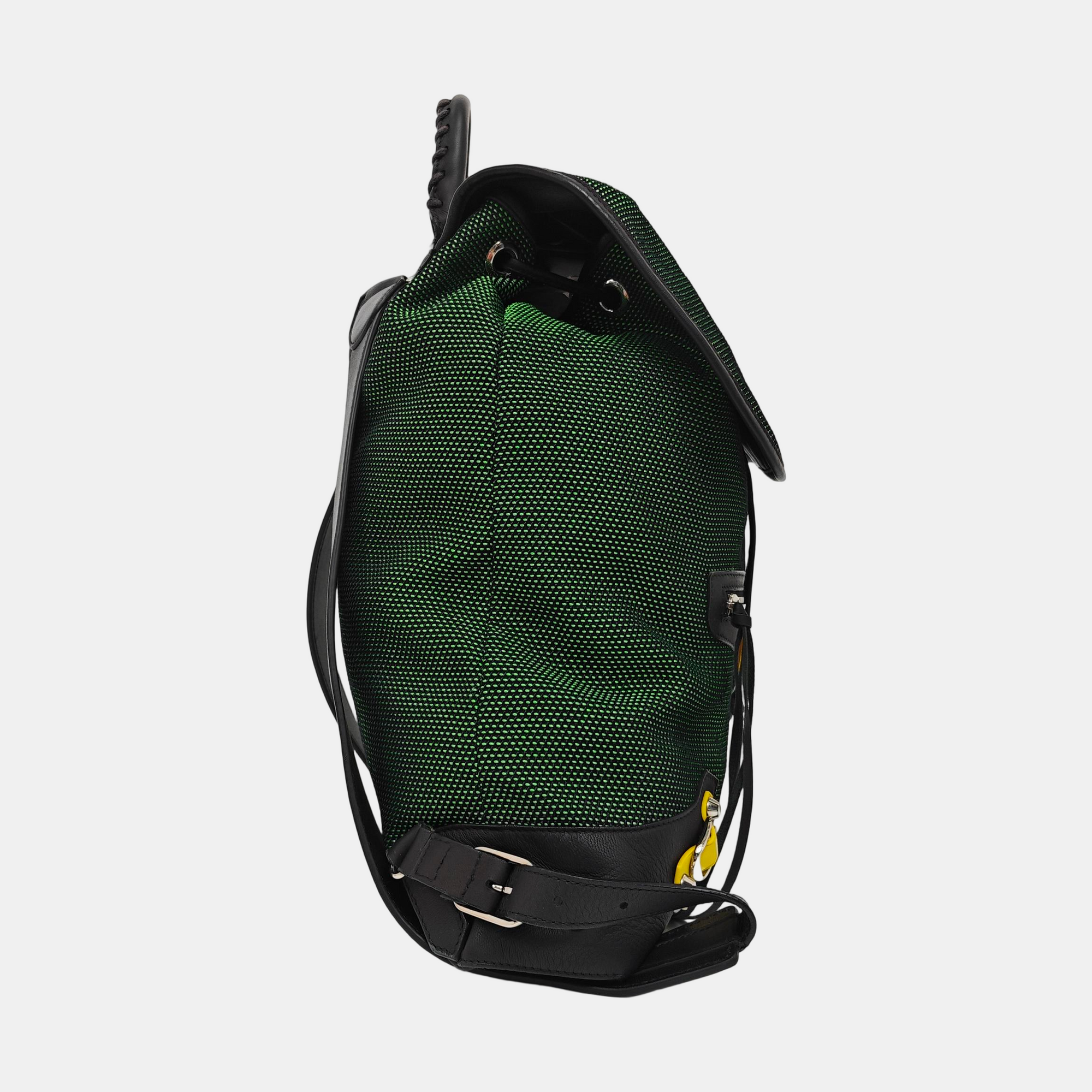 Fabric Backpack Green