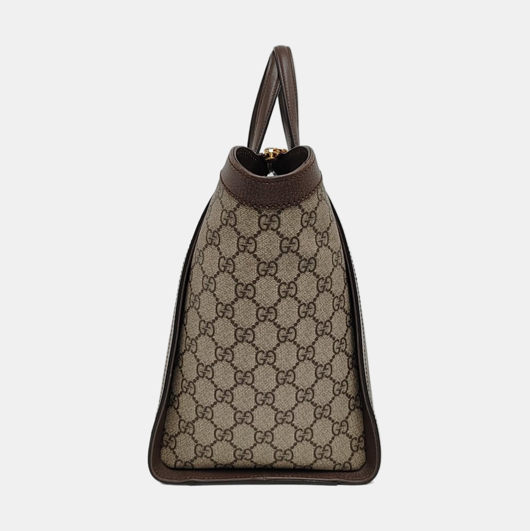 Authenticated pre-owned  Ophidia Medium Monogram Coated Canvas Beige - Tote Bag at Looply