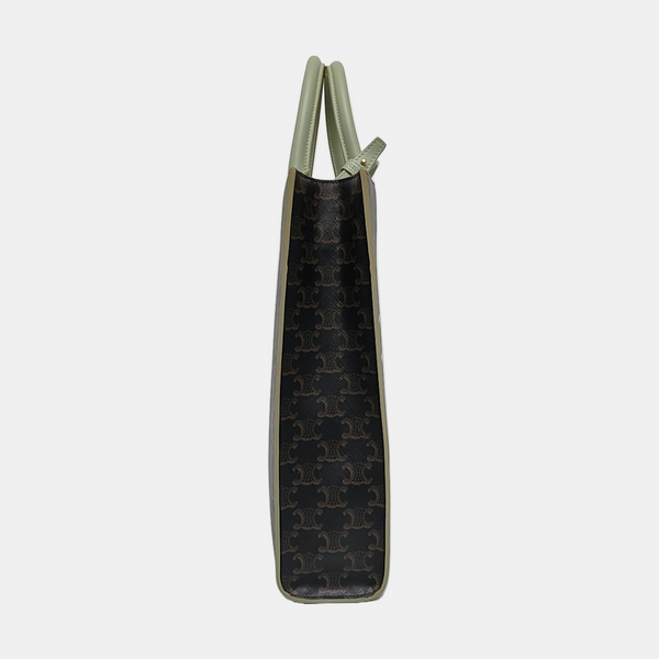 CABAS CELINE Small Coated Canvas Black