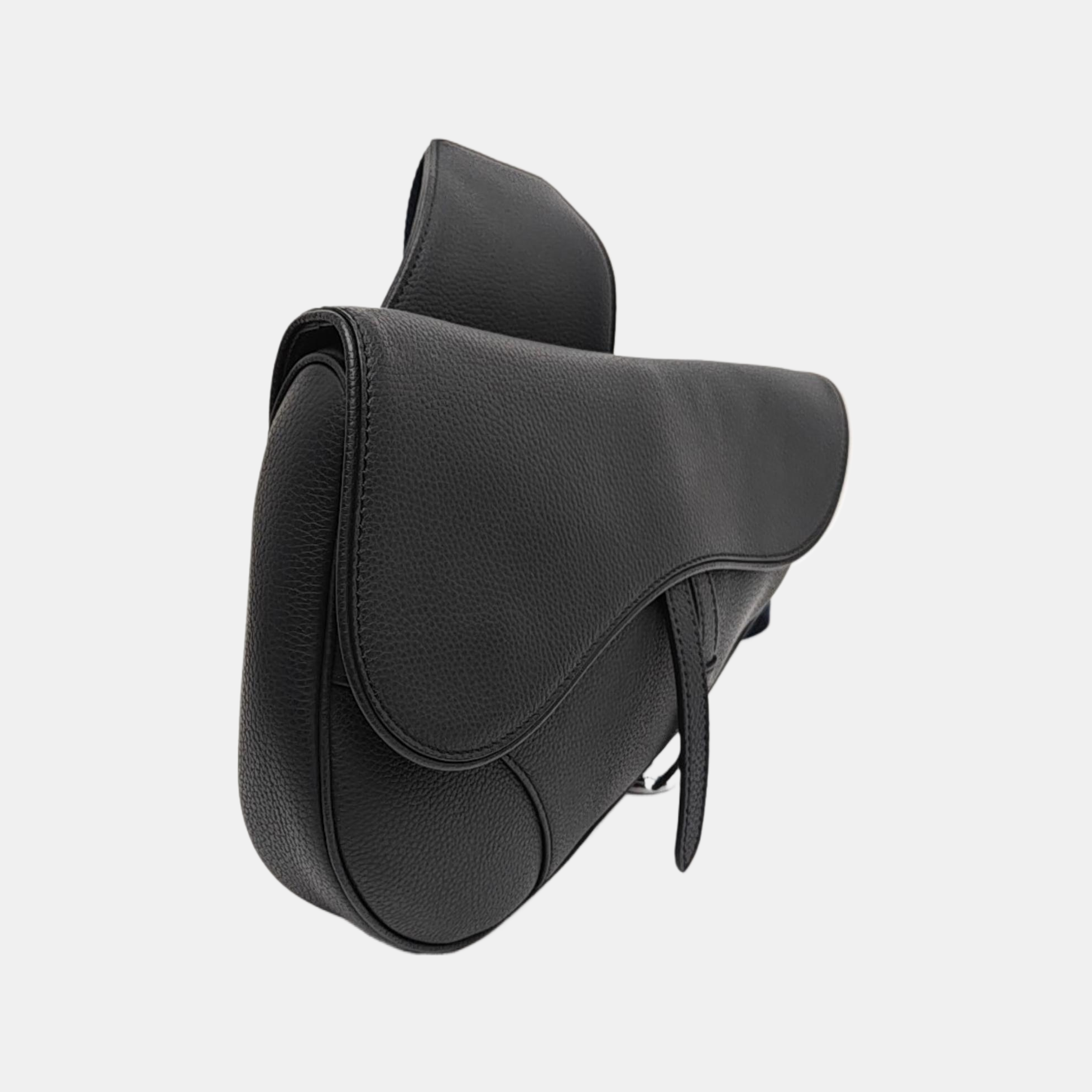 Saddle Medium Calfskin Blue