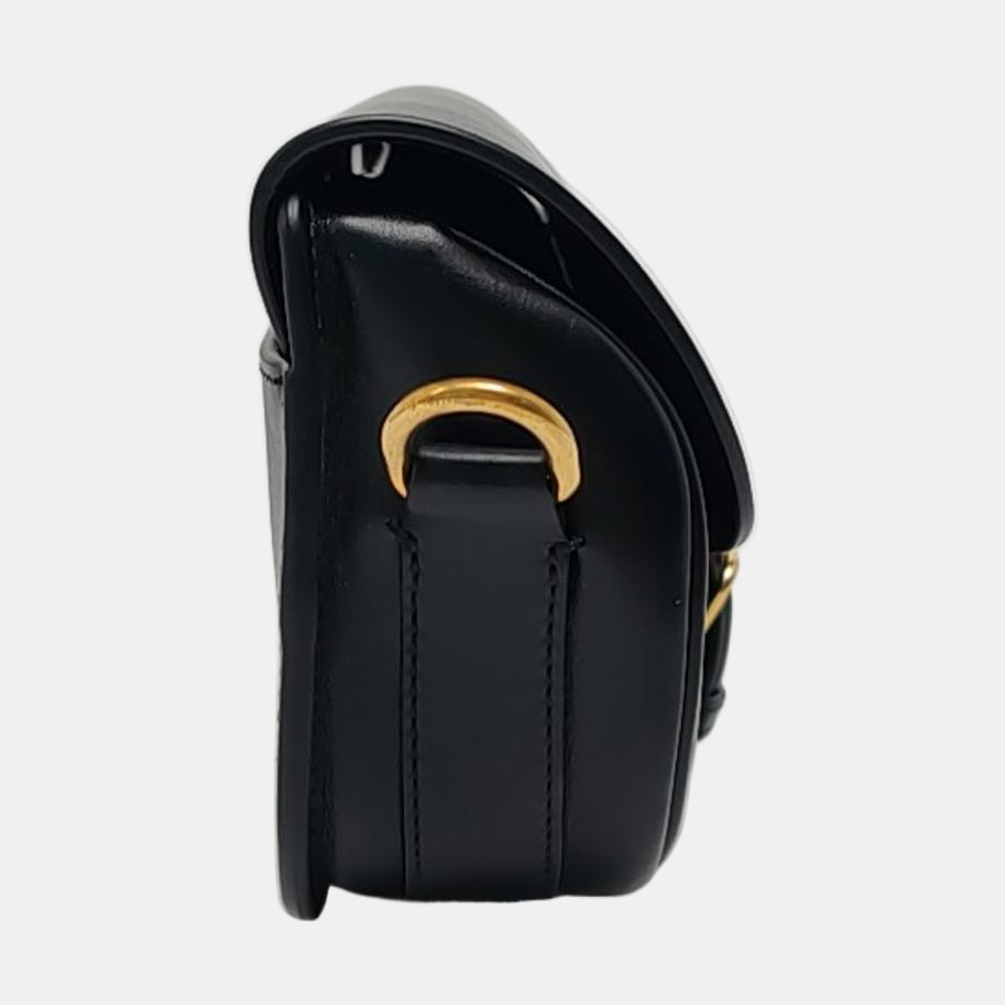 Authenticated pre-owned  Bobby Calfskin Black - Shoulder Bag at Looply