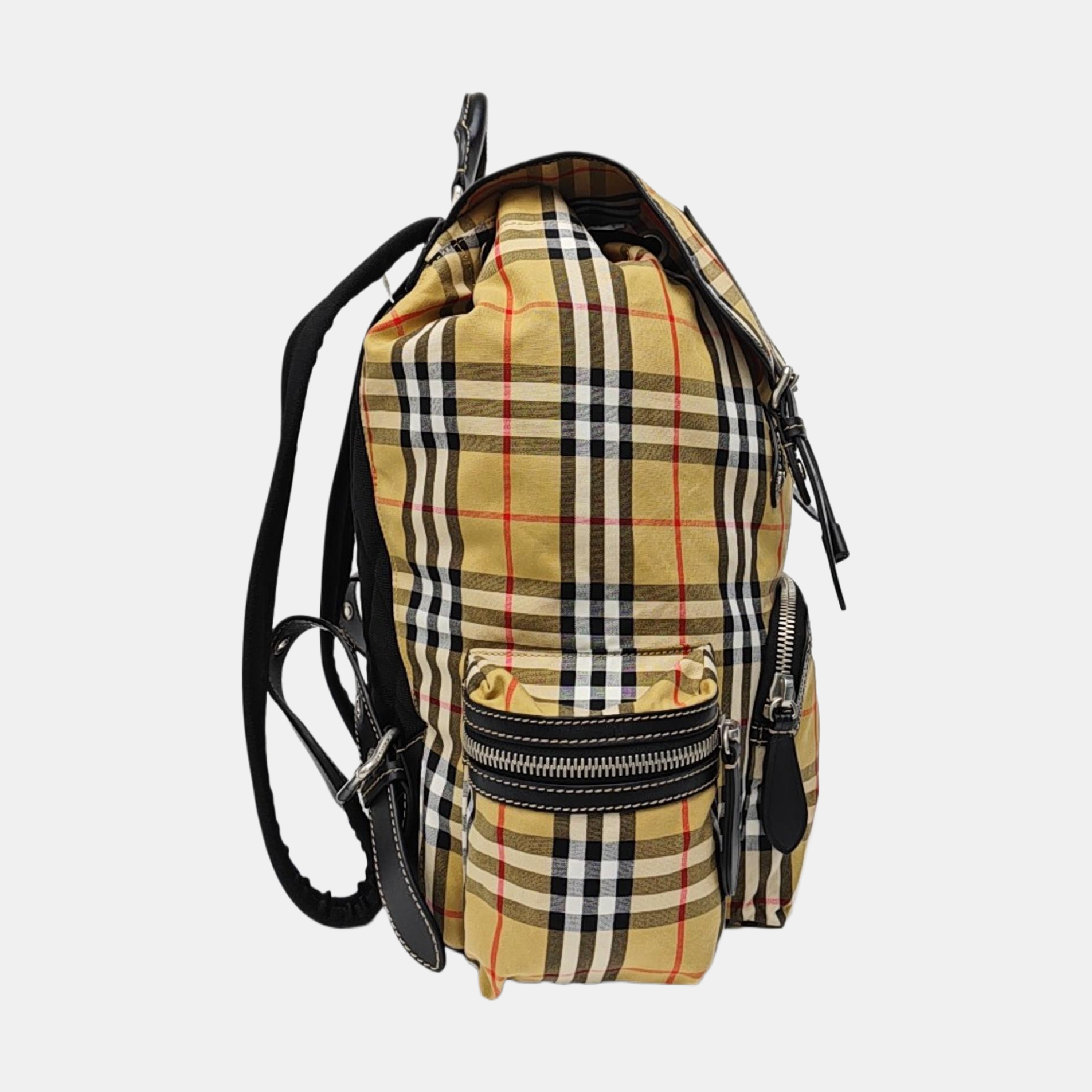 The Rucksack Large Nylon Beige