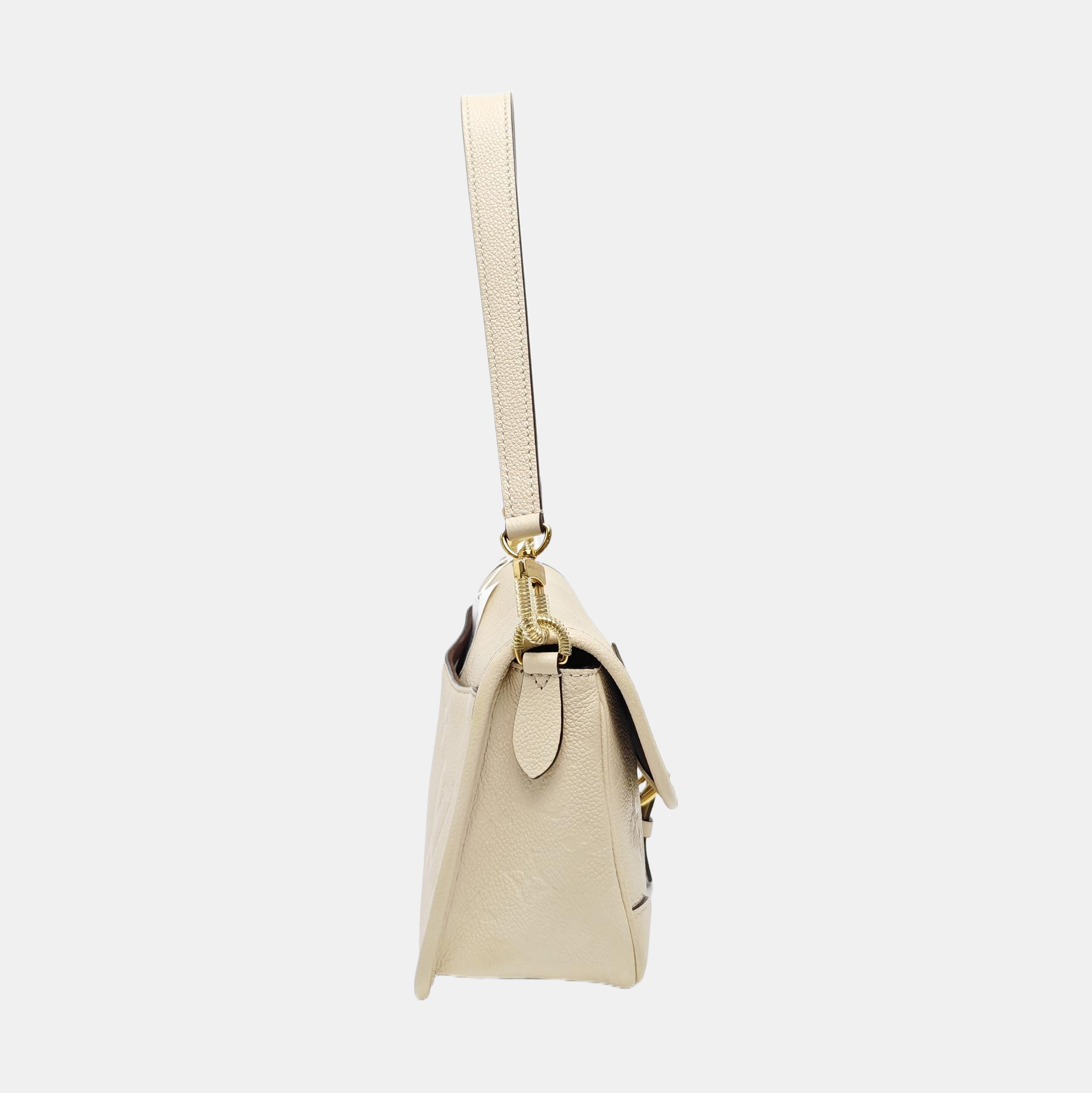 DIANE Monogram Calfskin Beige