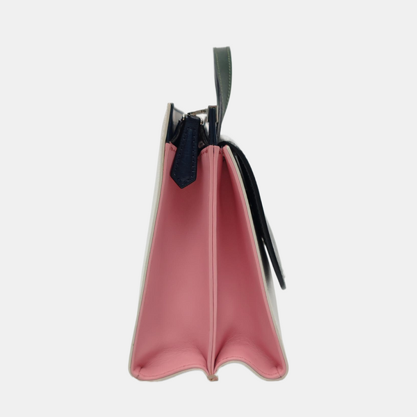 Demi Jour Calfskin White