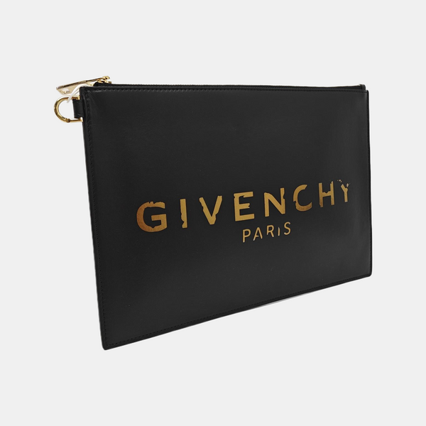 Calfskin Clutch Black