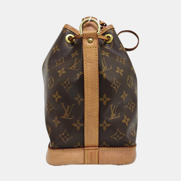 NOÉ BB Monogram Coated Canvas Brown