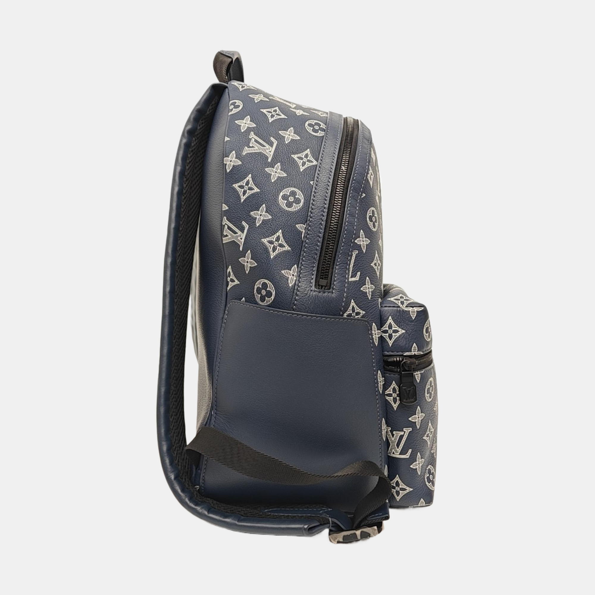 DISCOVERY Monogram Calfskin Blue