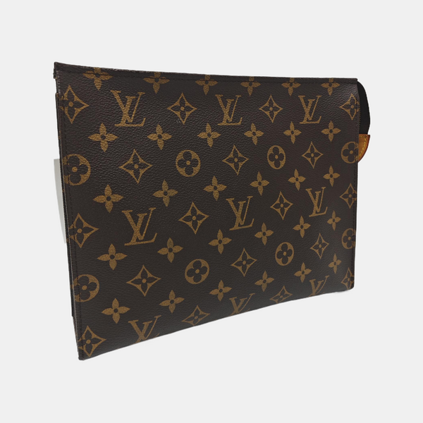 TOILET POCKET 26 Monogram Coated Canvas Brown