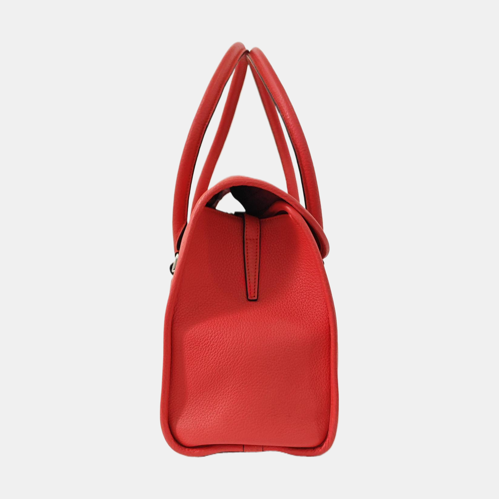Calfskin Shoulder Bag Red