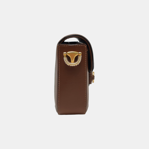 Horsebit 1955 Mini Coated Canvas Beige