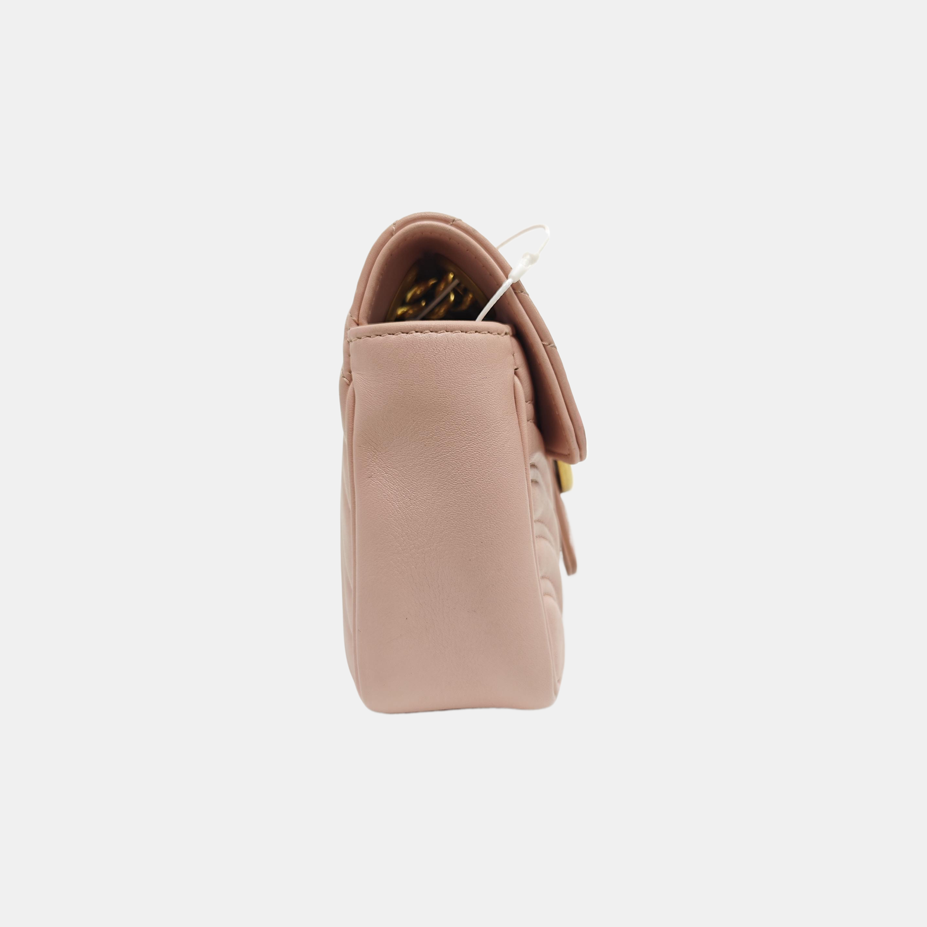 GG Marmont Small Quilted Calfskin Pink