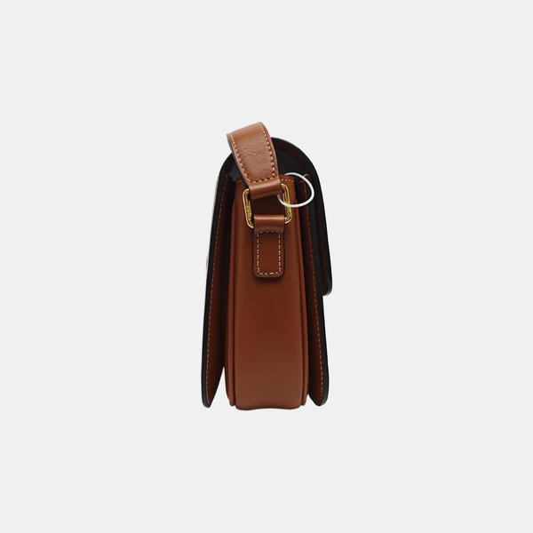 TRIOMPHE Medium Coated Canvas Brown