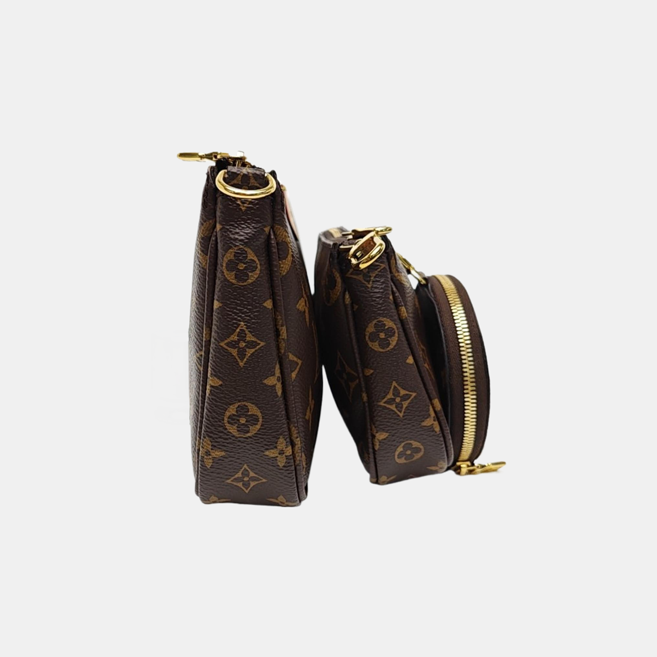 MULTI Monogram Coated Canvas Brown